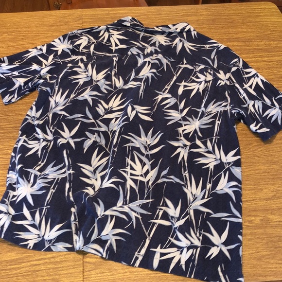 Breakwater Short Sleeve Hawaiian Palm Shirt Sz XL - Picture 9 of 11